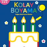 Kolay Boyama Doğum Günü Resim Kitabım