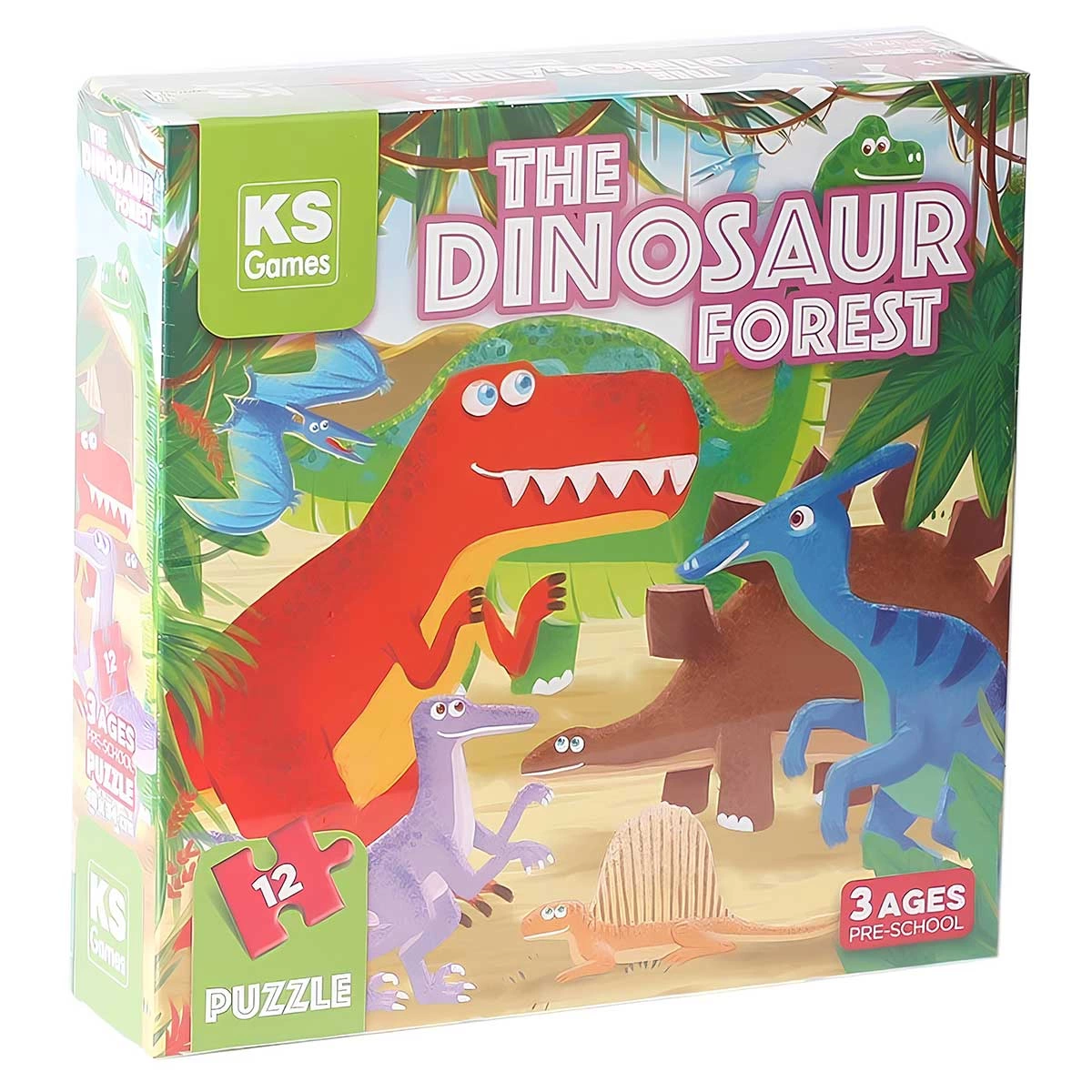ks-games-the-dinasaur-forest-fire-pre-school-puzzle-41310085-sw1200sh1200 KS Games The Dinasaur Forest Fire Pre-School Puzzle - Görsel 1