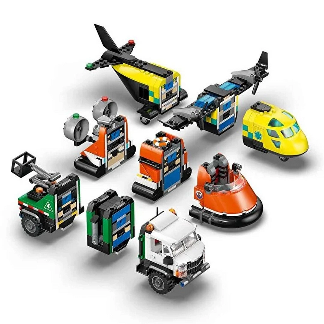 lego-city-ucak-servis-kamyonu-ve-hoverkraft-karisimi-60505-19206048-sw1080sh1080 LEGO City Uçak Servis Kamyonu ve Hoverkraft Karışımı 60505 - Görsel 1