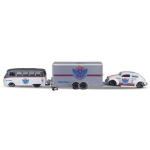 Maisto 1/64 Design Seri Yarış Takımı Römork ve Araç Set - Görsel 2