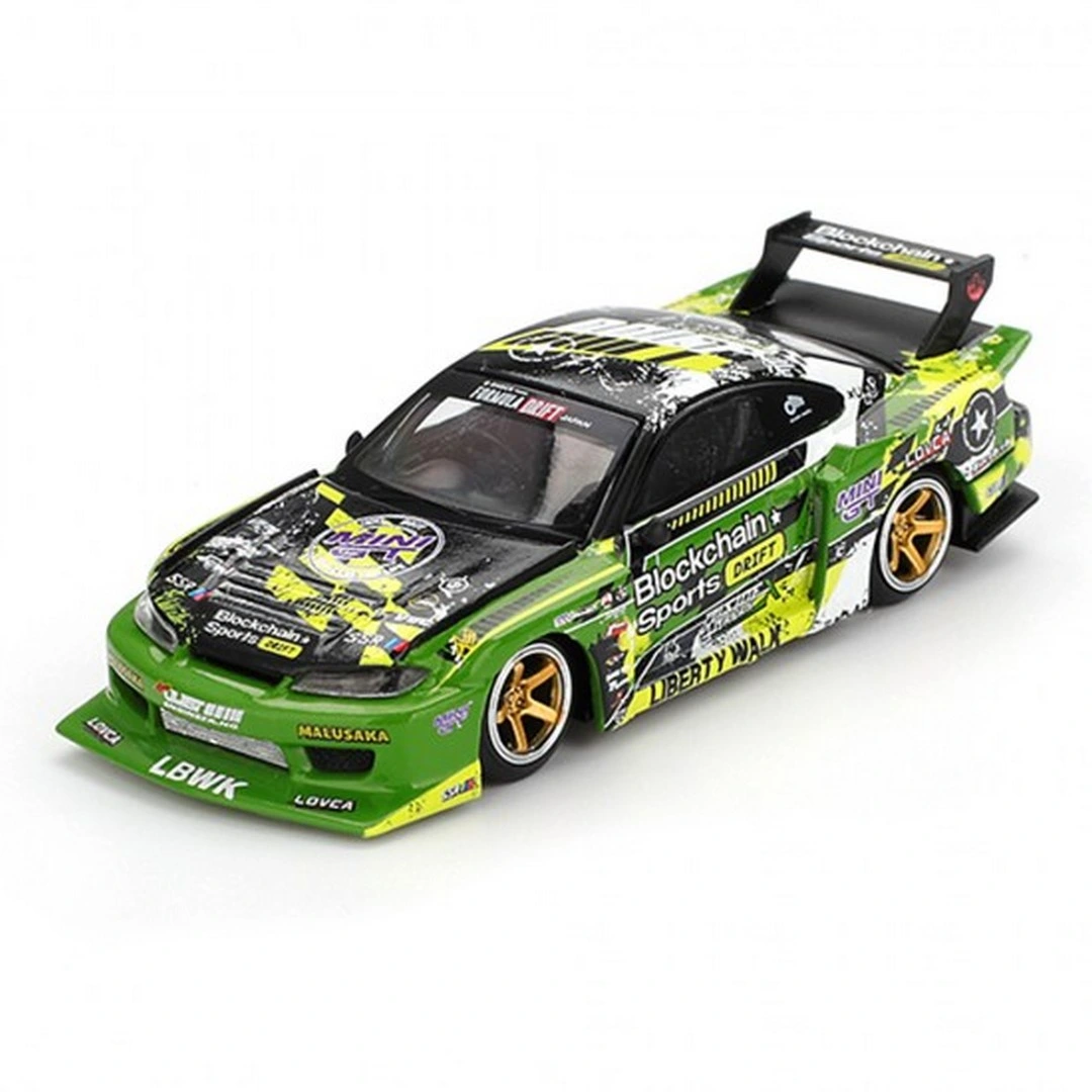 mini-gt-1-64-nissan-lb-super-silhouette-s15-silvia-v2-2024-formula-drift-japan-51013253-sw1080sh1080 Mini GT 1/64 Nissan LB-Super Silhouette S15 SILVIA V2 2024 Formula Drift Japan - Görsel 1