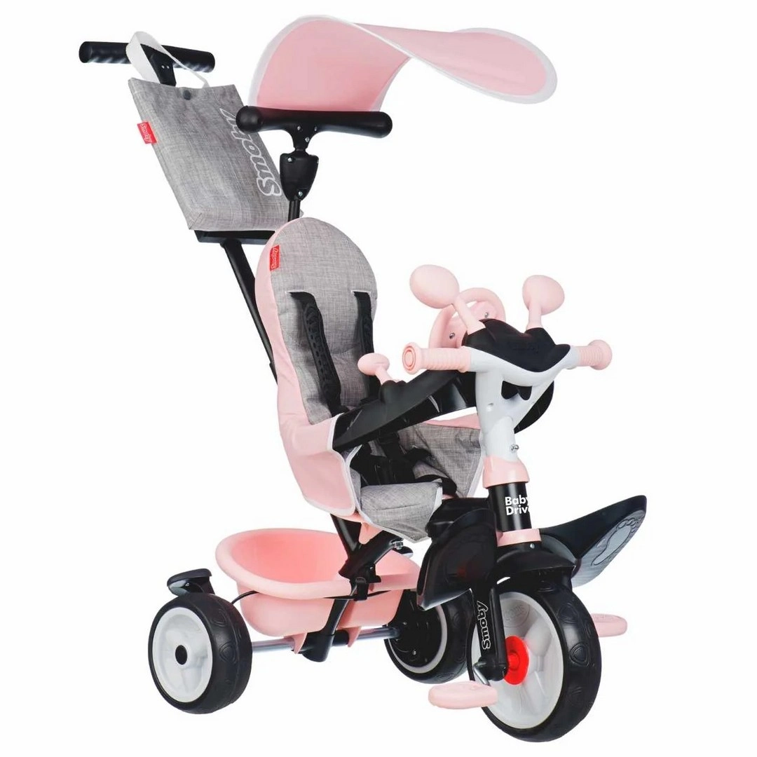 smoby-baby-driver-3-tekerlekli-bisiklet-pembe-1775490-sw1080sh1080 Smoby Baby Driver 3 Tekerlekli Bisiklet Pembe - Görsel 1