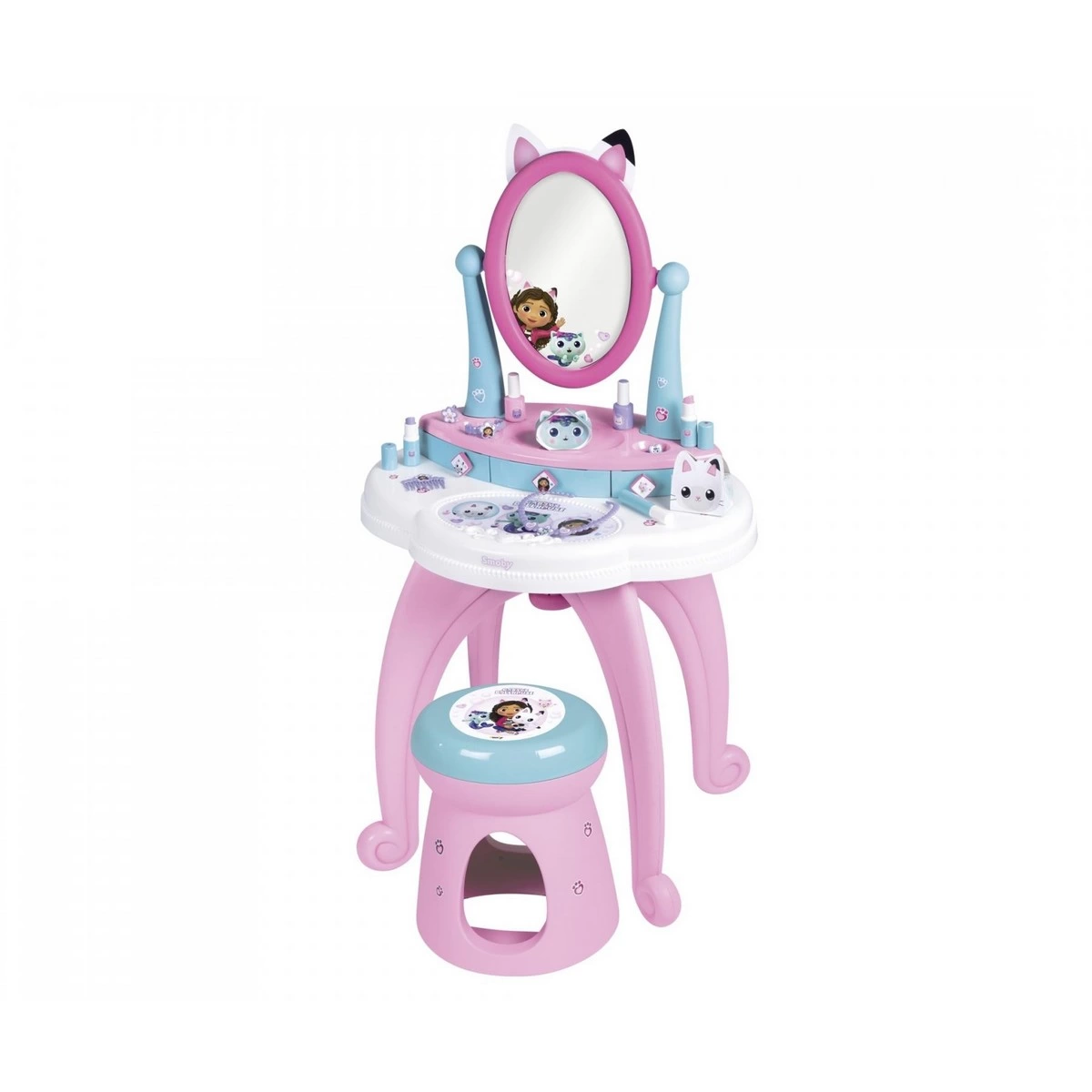 smoby-gabby-makyaj-masasi-ayakli-54415055-sw1200sh1200 Smoby Gabby Makyaj Masası Ayaklı - Görsel 1