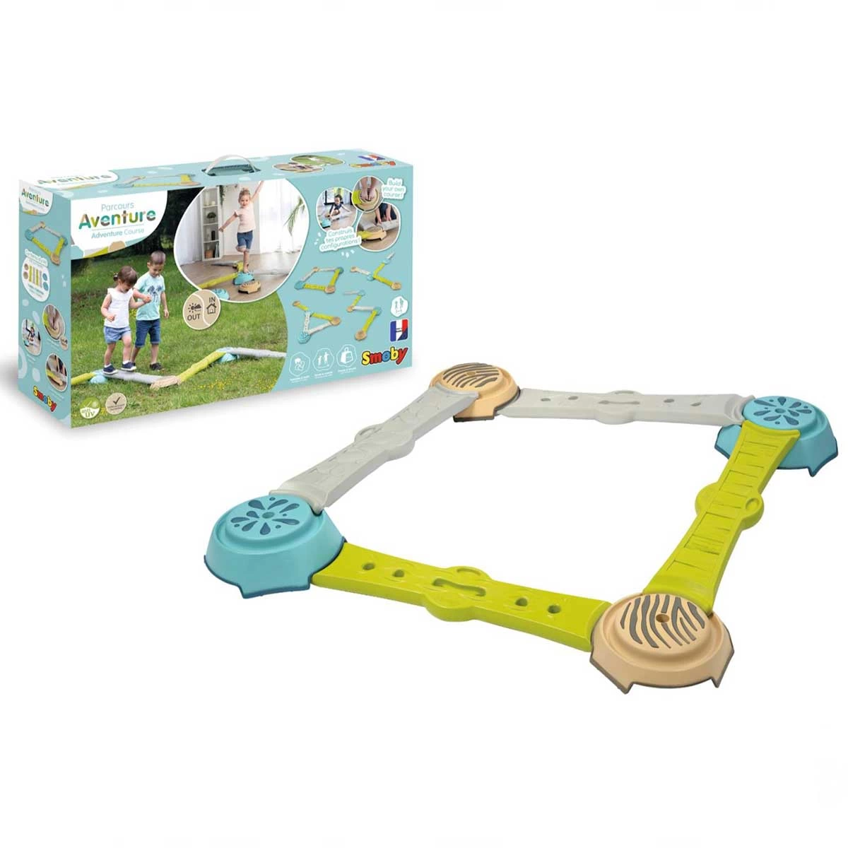 smoby-macera-denge-parkuru-840400-55505550-sw1200sh1200 Smoby Macera Denge Parkuru 7600840400 - Görsel 1