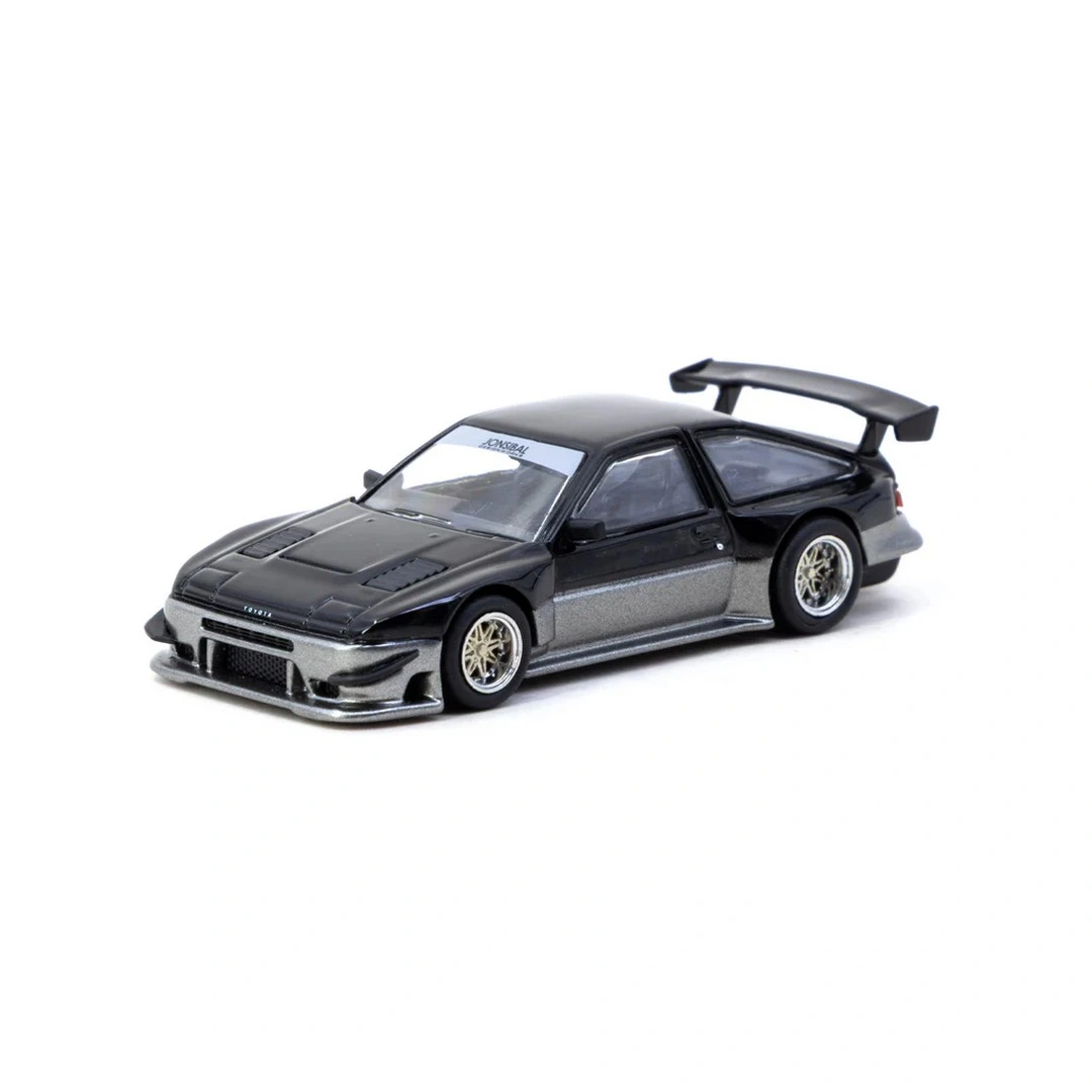tarmac-works-1-64-toyota-sprinter-trueno-ae86-widebody-black-grey-designed-by-jon-sibal-malaysia-special-edition-79884380-sw1080sh1080 Tarmac Works 1/64 Toyota Sprinter Trueno AE86 Widebody Black/Grey - Designed by Jon Sibal - Malaysia Special Edition - Görsel 1