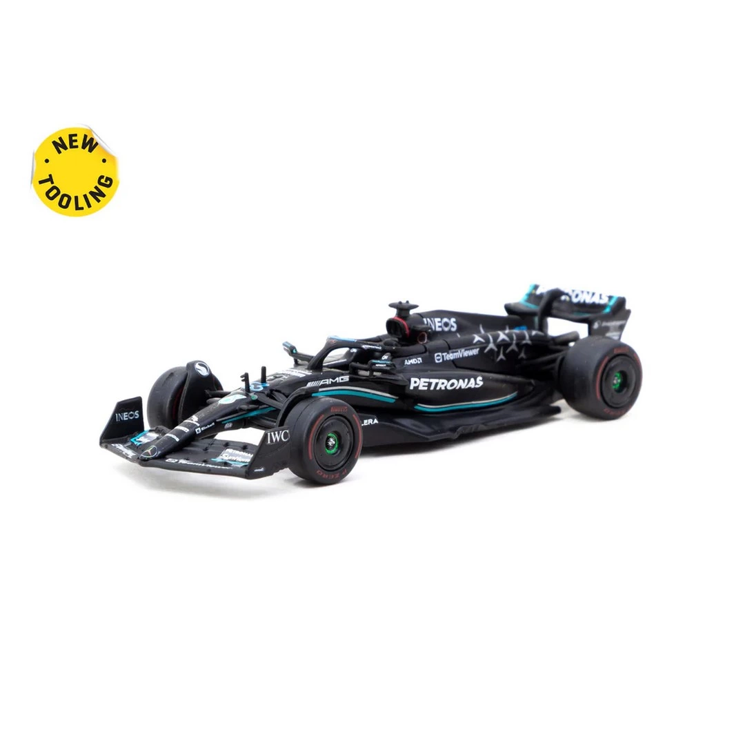 tarmac-works-x-ixo-models-1-64-mercedes-amg-f1-w14-e-performance-spanish-grand-prix-2023-63-93765084-sw1080sh1080 Tarmac Works X iXO Models 1/64 Mercedes-AMG F1 W14 E Performance Spanish Grand Prix 2023 #63 - Görsel 1