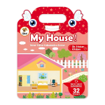 Tekrar Tekrar Kullanılabilen İlk Sticker Kitabım My House