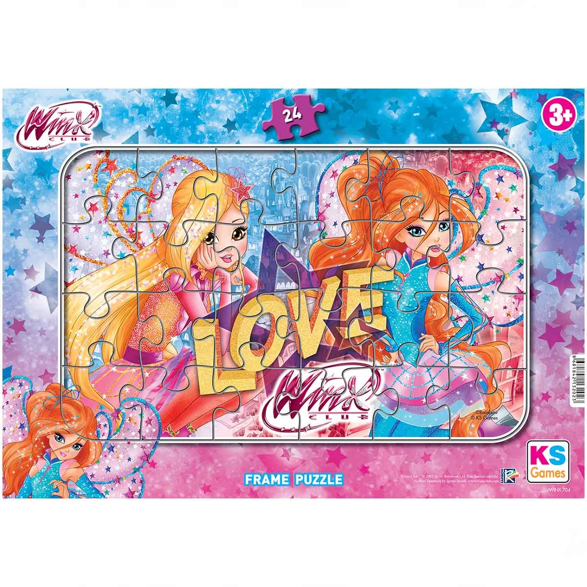 winx-24-parca-frame-puzzle-62163313 Winx 24 Parça Frame Puzzle - Görsel 1